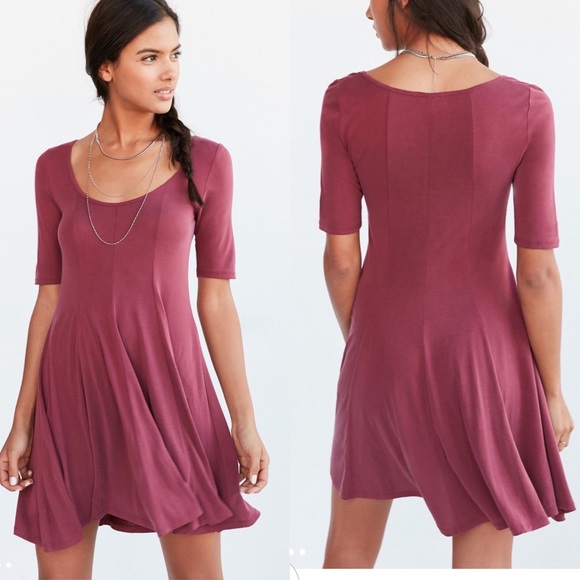 Urban Outfitters Dresses & Skirts - UO Sz Md  Beverly Swing Cupro T-Shirt Dress